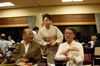 河村先生・会長とおかみ