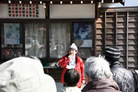 鶏知住吉神社での説明