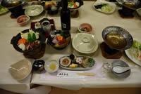 花海荘（かみそう）で会食